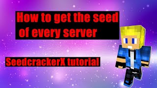 How to get the Seed of every Minecraft Server [upl. by Staford]