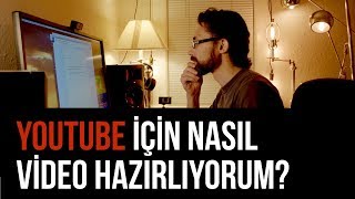 YouTube için nasıl video hazırlıyorum Barış Özcan Kanalı [upl. by Ynatsyd929]