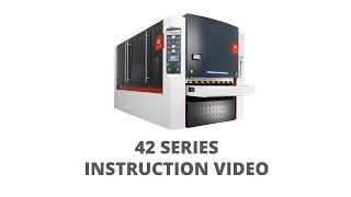 Timesavers 42 RB series machine operating instruction video [upl. by Eikcid]