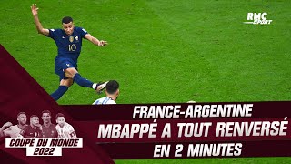 France  Argentine  Deux buts en deux minutes comment Mbappé a tout renversé [upl. by Orenid]