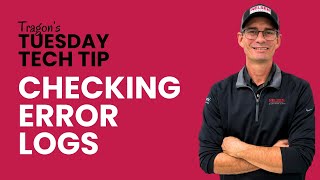 Tragons Tuesday Tech Tip  Checking Error Logs  Nelsen Corporation [upl. by Ardekan]