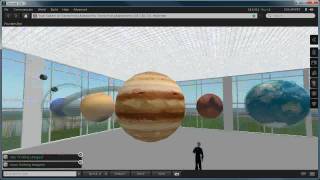 3D virtual solar system model [upl. by Nerual473]