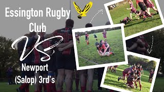 Essington Rugby Club 14 vs 38 Newport Salop IIIs [upl. by Marlo]