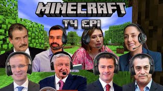 Politicos Mexicanos En Minecraft T4 EP1 [upl. by Otrebtuc775]