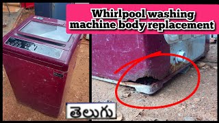 Whirlpool top load washing machine repair washing machine body replacementworkshoptelugu [upl. by Pauli]