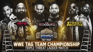 Promo The Bloodline Vs The Street Profits Vs Gargano amp Ciampa WWE Smackdown 27092024 En Español [upl. by Lunette635]