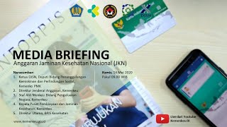 LIVE  Media Briefing  Anggaran Jaminan Kesehatan Nasional 1405 [upl. by Armin]