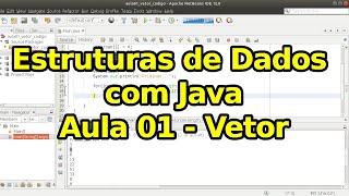 Aula 01  Vetor  Estruturas de dados com Java [upl. by Elleina]