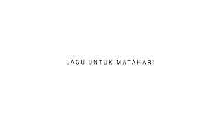 TULUS  Lagu Untuk Matahari Official Audio [upl. by Bannon]