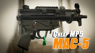 SDS Imports Unveils Cheapest MP5 Clone Yet  MAC5 [upl. by Ahsenal]