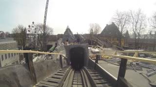 Rutschebanen  Tivoli Gardens  Onride Mounted POV [upl. by Beryl397]