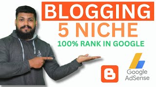 Blogging Best Niche 2024  Best Low Competition Niches  blogging niche for beginners  blog niche [upl. by Balbur893]