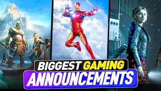 10 Biggest Gaming Announcements In New PlayStation Event 😱 [upl. by Gnauq]