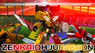 Kikai Sentai Zenkaiger  ZenkaiOh JuraGaon Docking Transform Sound HD [upl. by Inej]