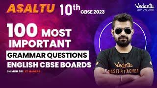 100 Most Important Grammar Questions  English CBSE Boards 2023 Class 10  Vedantu Master Tamil [upl. by Hume]