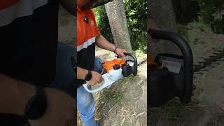 Cortasetos Stihl HS 45 de 272 cc con espada de 60 cm [upl. by Yona]