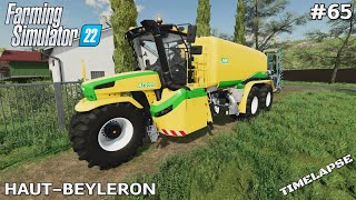 Buying the new OXBO AT5105 slurry tanker  HAUTBEYLERON  Fs22 Timelapse  Ep65  PS5 [upl. by Nahgen]