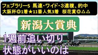 新潟大賞典2024 1週前追い切り 中間の調整過程は。 [upl. by Hsetirp326]