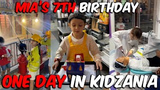 Mia spent her birthday in Kidzania Dubai [upl. by Rather]