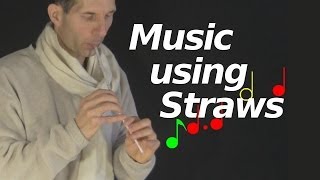 How to Make Music Instruments with Straws  Trombone [upl. by Bucher]