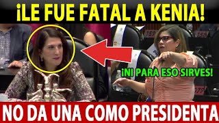 ¡ESTO ES IMPOSIBLE DIPUTADA DEL PUEBLO SE LA VOLTEA A KENIA NO DA UNA COMO PRESIDENTE ESTO PASÓ [upl. by Keith]