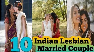 10 Indian Lesbian Married couple  Indian lesbian marriage  lesbian wedding lesbian couple [upl. by Enedan]