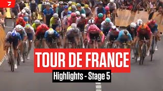 Tour de France 2024 Stage 5 Highlights [upl. by Pembrook]