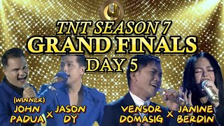 GRAND FINALS Day 5 Vensor Domasig vs Jhon Padua HULING TAPATAN SA TNT SEASON 7 January 26 2024 [upl. by Ahsikym181]