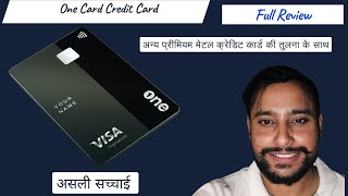 One Card Credit Card Complete Review  वनकार्ड क्रेडिट कार्ड कैसे अप्लाई करें [upl. by Samaj938]