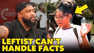 BLM activist FREAKS OUT After Officer Tatum EXPOSES The Lefts Hidden Agenda [upl. by Caravette813]