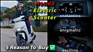 Honda ACTIVA Electric Scooter  2 Removable Battery  1st Time in INDIA 🇳🇪 [upl. by Whiney]