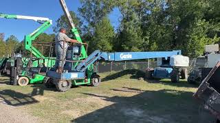 2000 GENIE S852WD TELESCOPIC BOOM LIFT123507 [upl. by Nierman]