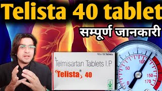 Telista 40 tablet review telmisartan hypertension [upl. by Onstad857]