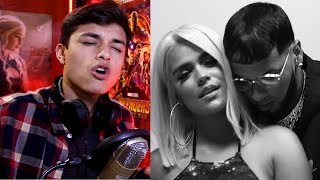 Karol G Anuel Aa  Culpables Video Oficial Culpables Reaccion [upl. by Argela392]