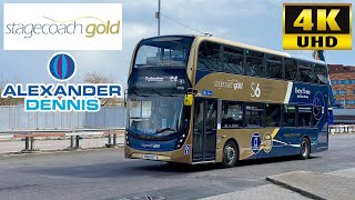 Stagecoach Gold S6 Oxford to Swindon via Faringdon Alexander Dennis Enviro400MMC 10986SN18KUT [upl. by Tshombe122]