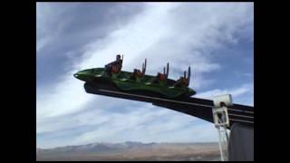 XScream Off Ride POV Stratosphere Tower Las Vegas Nevada Crazy Thrill Ride [upl. by Arny781]