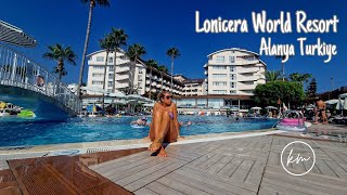 Lonicera World Resort Hotel Alanya Turkiye [upl. by Brittany529]