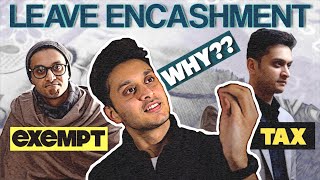 Taxability of Leave Encashment Under Salary  Income Tax  CA Inter  CA Rohan Gupta [upl. by Nahk]