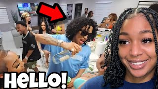 BbyLon Reacts to Jay Cinco and Deshae Frost Takeover Miami [upl. by Initirb]