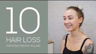 Female FUT Hair Transplant Results 10 Questions with Diva Hollands [upl. by Atnek700]