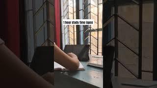 1 hr time lapse studyvlog studywithme explore shorts viral timelapse studymotivation [upl. by Yttig554]