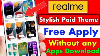 Realme paid theme ko free me kayse apply koreHow to realme paid theme free apply 2023 [upl. by Ayeka]