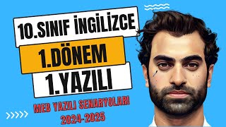 10SINIF Ä°NGÄ°LÄ°ZCE 1DÃ–NEM 1YAZILI SORULARI VE CEVAPLARI  MEB Ã–RNEK SORULARI  20242025 [upl. by Led]