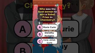 Nobel Prize Quiz Nobel Chemistry Quiz General Knowledge Quiz trivia quiz nobel chemistry [upl. by Tirreg]