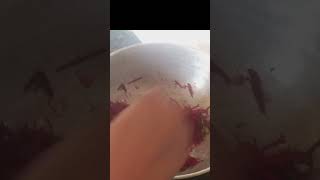 Beetroot fry  beetroot palya beetroot poriyal [upl. by Windzer]