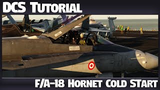 Land Any Jet In DCS World  Basic Landing Tutorial in the FA18C Hornet [upl. by Ednalrym]