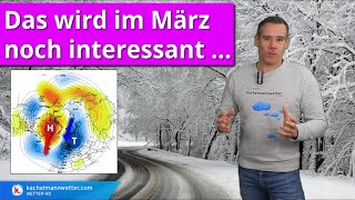 Großräumige Wetterumstellung auf der Nordhemisphäre im März [upl. by Aleira]