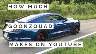 How much Goonzquad makes on Youtube  Future Millionaire Finances  YT Business Model [upl. by Ayahc]