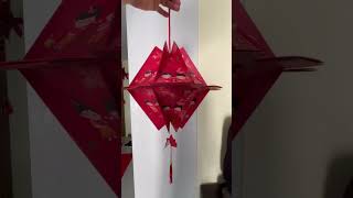 16units Angpao lantern简易初学 diy angpao redpacket paperart [upl. by Einotna]