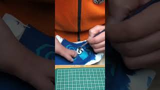 Making Decorative upper  Bespoke Shoe making shoemaker shoemaking [upl. by Sexela]